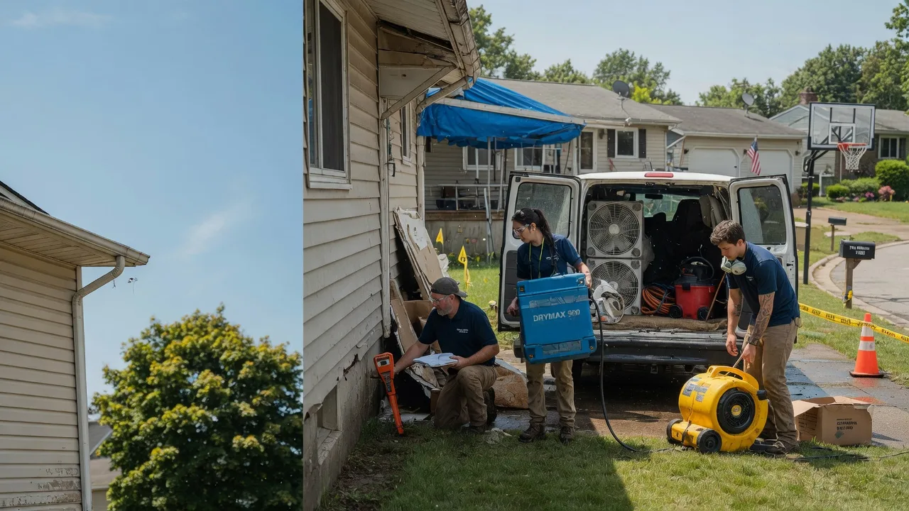 Ceiling Leak Cleanup in Put In Bay, OH near me